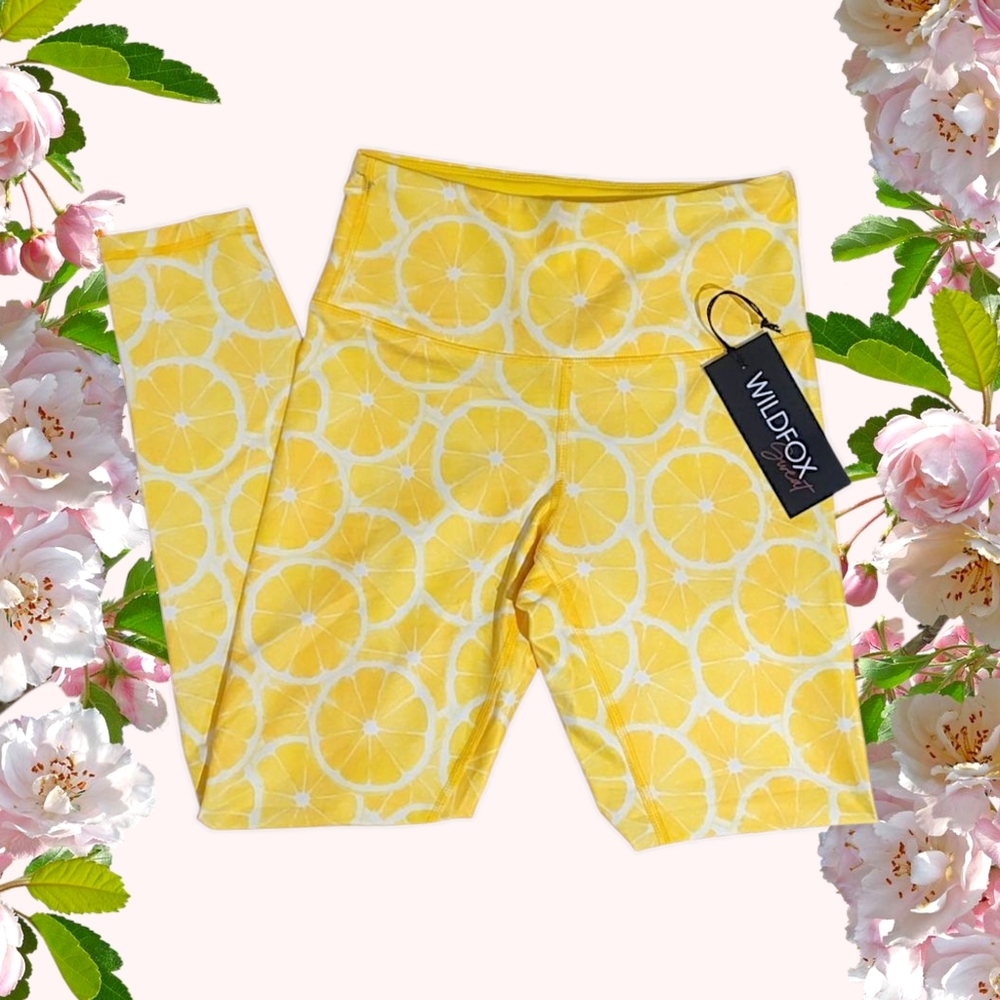💛 4/$20 | Lemon Leggings